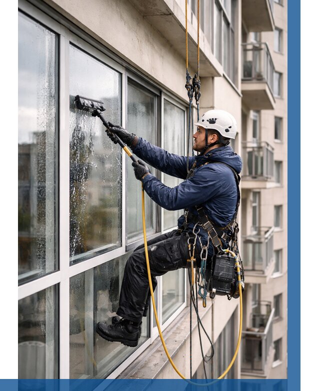 Мойка балконного остекления в Сестрорецке от 3587 р. | ВЫСОТНИК-Сст