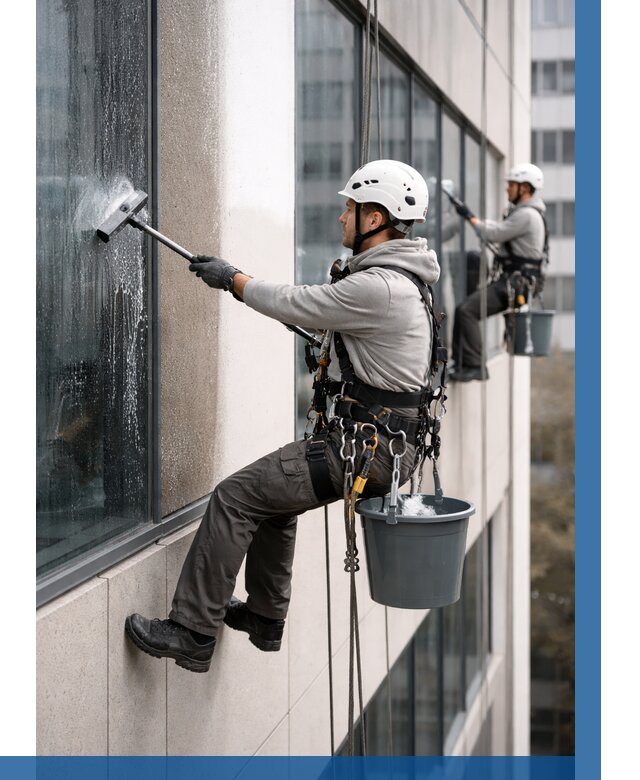 Мойка фасадов зданий в Сестрорецке под ключ от 359 р. | ВЫСОТНИК-Сст