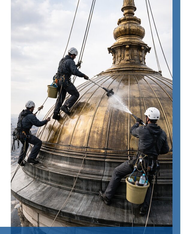 Мойка куполов и шпилей в Сестрорецке от 8199 р. - заказать | ВЫСОТНИК-Сст
