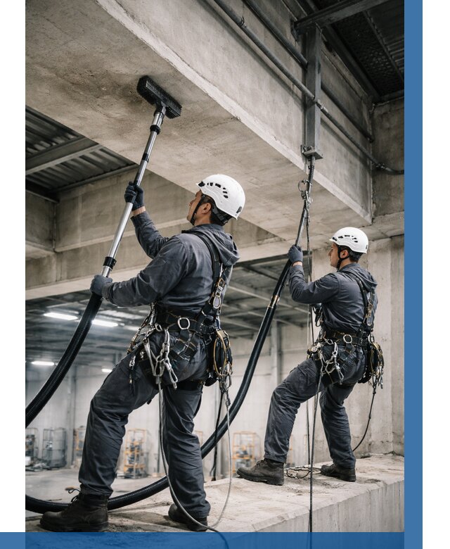 Обеспыливание потолочных конструкций в Сестрорецке от 256 р. |ВЫСОТНИК-Сст