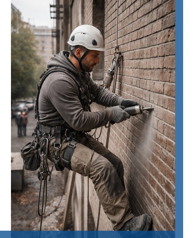 Расшивка кирпичных швов в Сестрорецке от 615 р. | ВЫСОТНИК-Сст