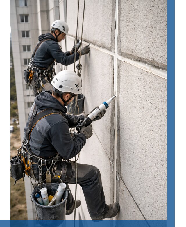 Герметизация межпанельных швов в Сестрорецке от 717 р. | ВЫСОТНИК-Сст