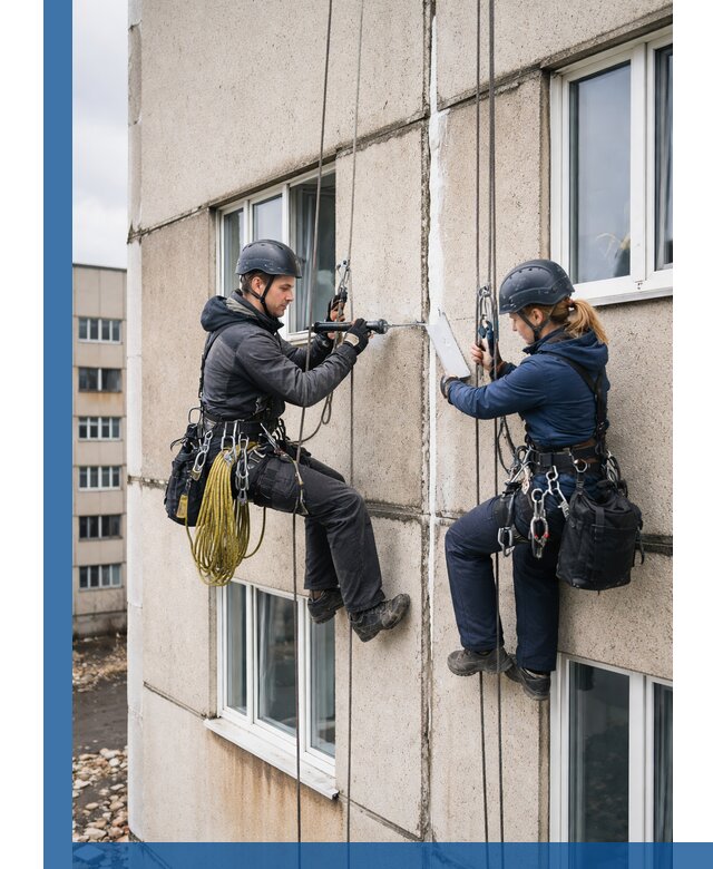 Герметизация межпанельных швов тёплым швом в Сестрорецке