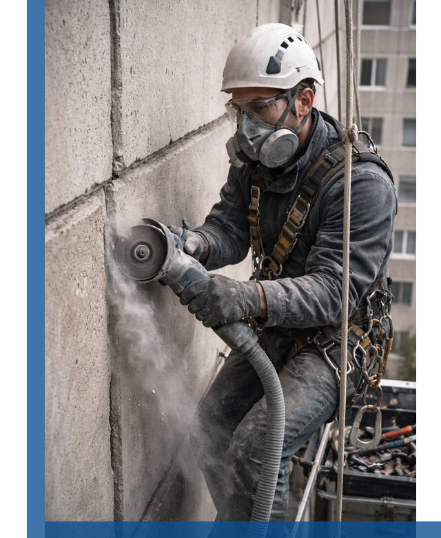 Штробление межпанельных швов в Сестрорецке качественно и быстро