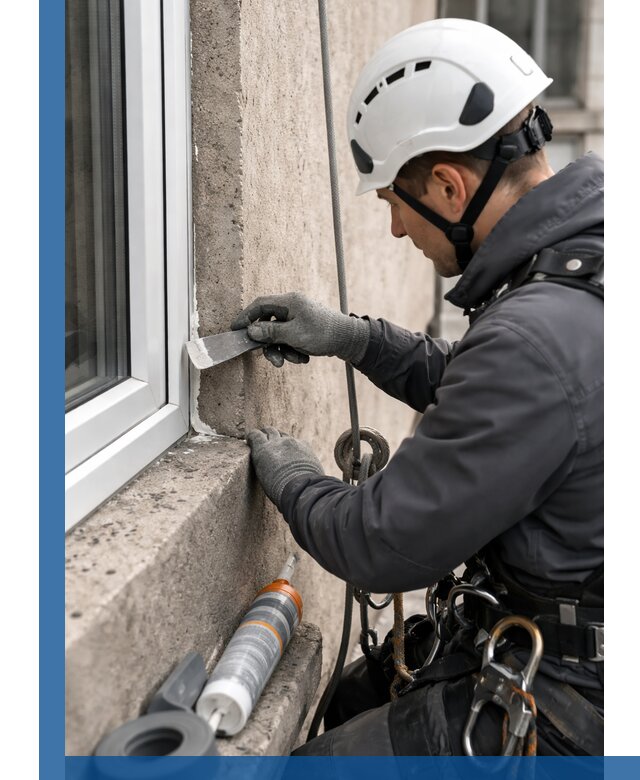 Герметизация монтажных швов окон в Сестрорецке с гарантией качества