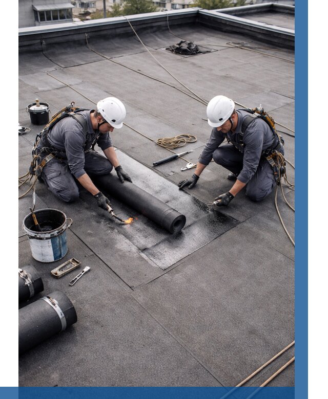 Ремонт мягкой кровли под ключ в Сестрорецке от 717 р. | ВЫСОТНИК-Сст