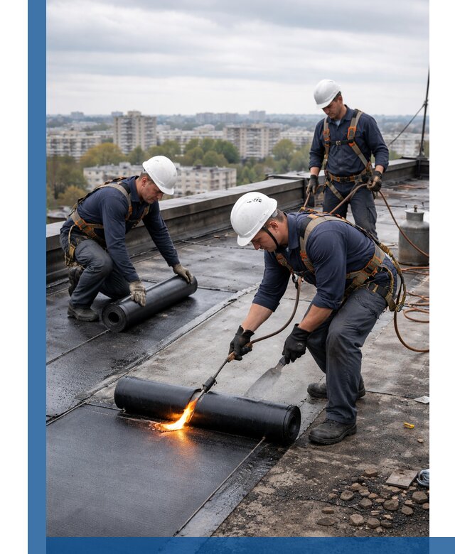 Ремонт наплавляемой кровли в Сестрорецке качественно и надежно