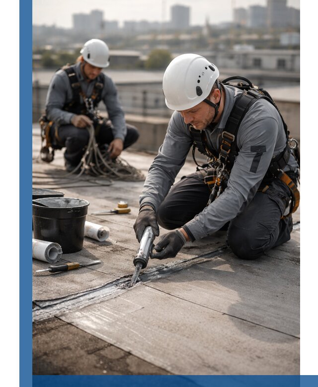 Аварийное и капитальное устранение протечек кровли в Сестрорецке