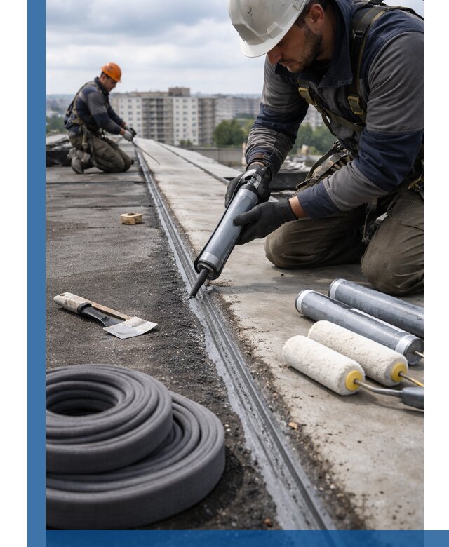 Герметизация швов кровли в Сестрорецке с гарантией герметичности