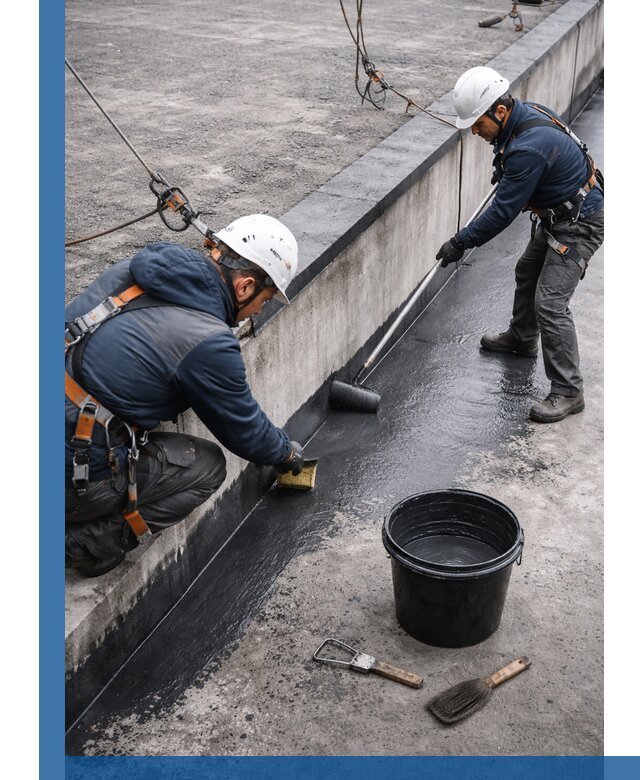 Гидроизоляция кровли жидкой резиной профессионально в Сестрорецке