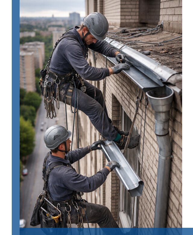 Ремонт водосточных желобов в Сестрорецке, быстро и качественно