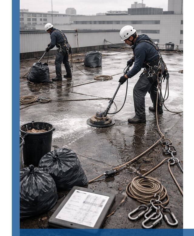 Плановая очистка кровли по графику в Сестрорецке для безопасности