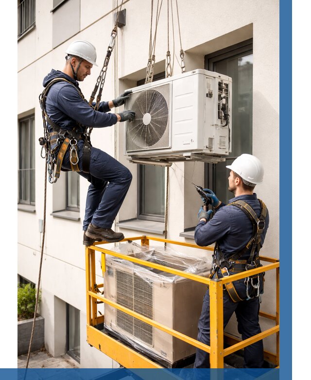 Демонтаж внешнего блока кондиционера в Сестрорецке от 3587 р. | ВЫСОТНИК-Сст