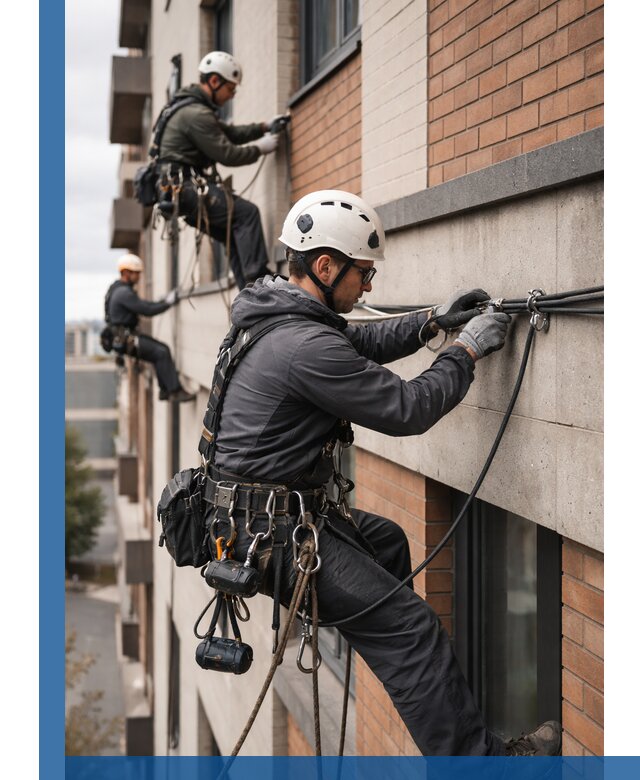 Крепление кабеля на фасаде монтаж и крепеж в Сестрорецке