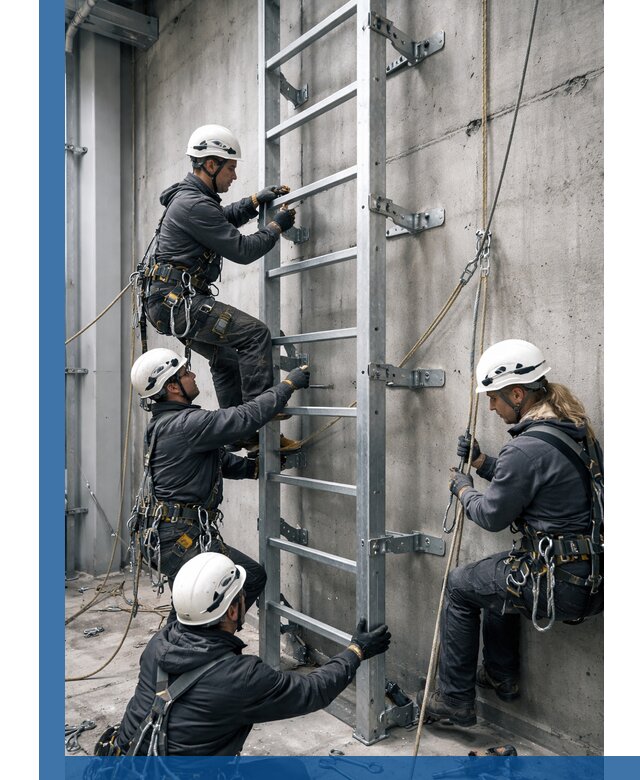 Монтаж металлических лестниц в Сестрорецке под ключ со гарантией