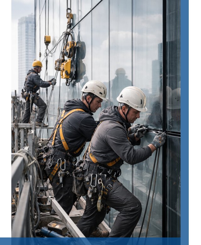 Структурное остекление фасадов в Сестрорецке от 9737 р. | ВЫСОТНИК-Сст