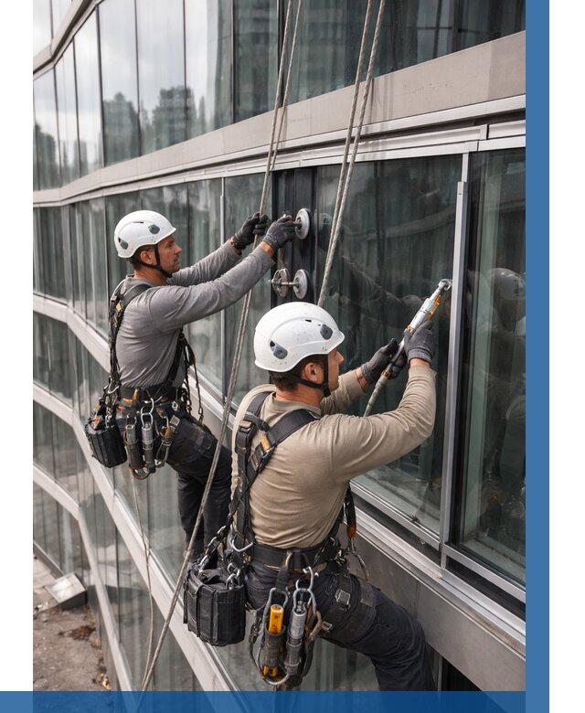 Радиусное остекление фасада в Сестрорецке от 12299 р. | ВЫСОТНИК-Сст