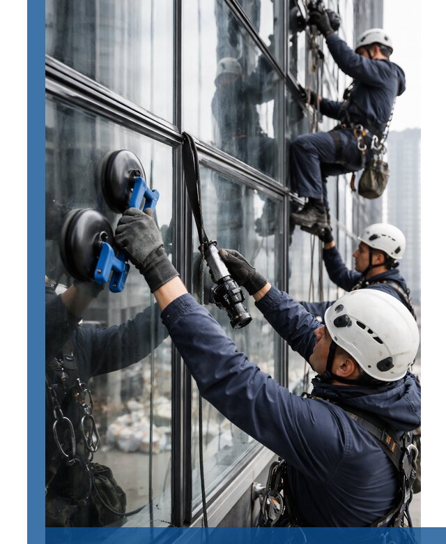 Радиусное остекление фасадов под ключ в Сестрорецке с гарантиями