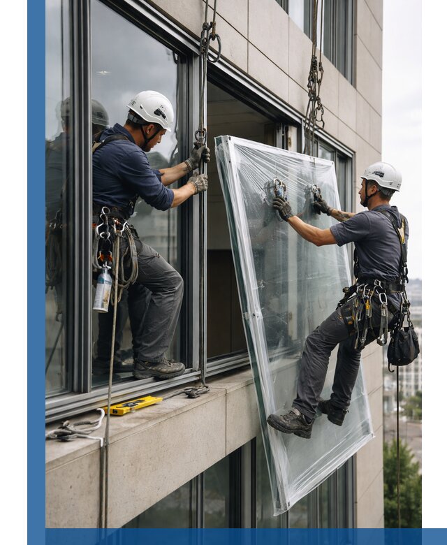 Профессиональная замена стекла в витраже в Сестрорецке с гарантией