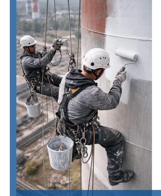 Покраска дымовых труб в Сестрорецке: антикоррозийная защита и восстановление