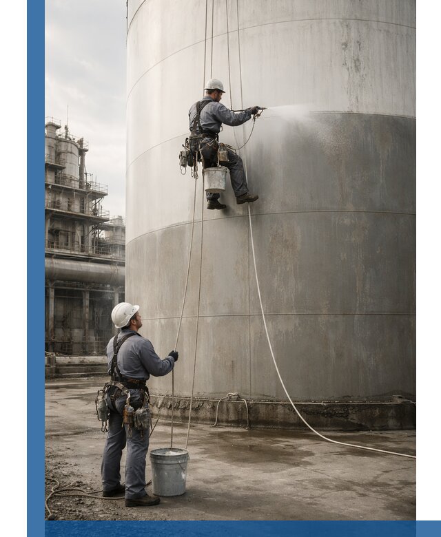 Покраска стальных резервуаров и емкостей в Сестрорецке профессионально