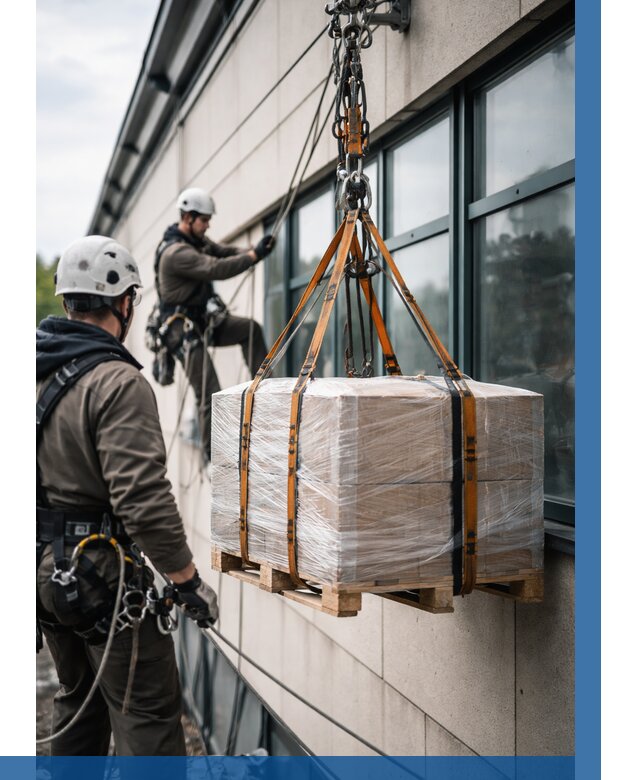 Подъем груза на высоту в Сестрорецке от 3075 р. | ВЫСОТНИК-Сст