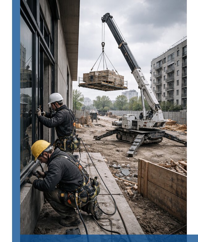 Аренда крана Пионер в Сестрорецке для строительных работ