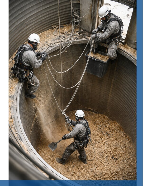 Чистка зерновых бункеров в Сестрорецке от 12299 р. | ВЫСОТНИК-Сст