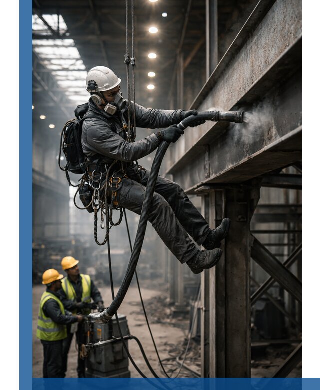 Обеспыливание конструкций в цехах промышленного производства в Сестрорецке