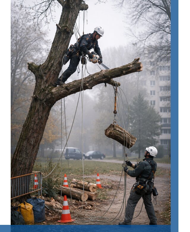 Удаление аварийных деревьев в Сестрорецке от 15374 р. | ВЫСОТНИК-Сст