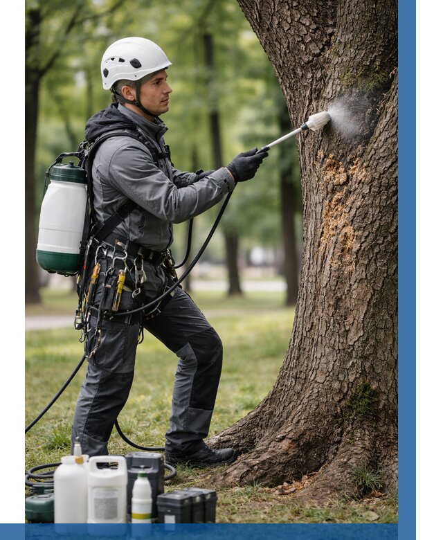 Обработка деревьев от вредителей в Сестрорецке от 4612 р. | ВЫСОТНИК-Сст