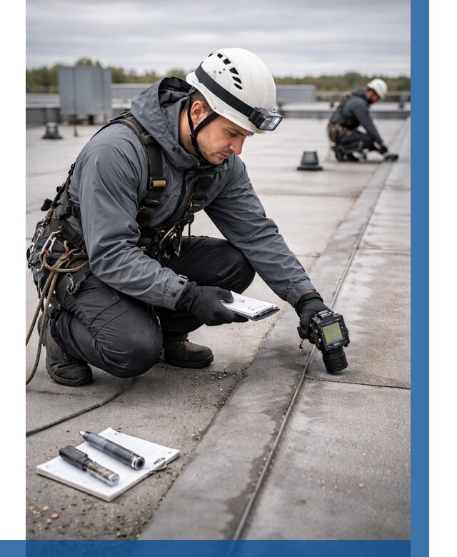 Обследование кровли на протечки в Сестрорецке от 4612 р. | ВЫСОТНИК-Сст