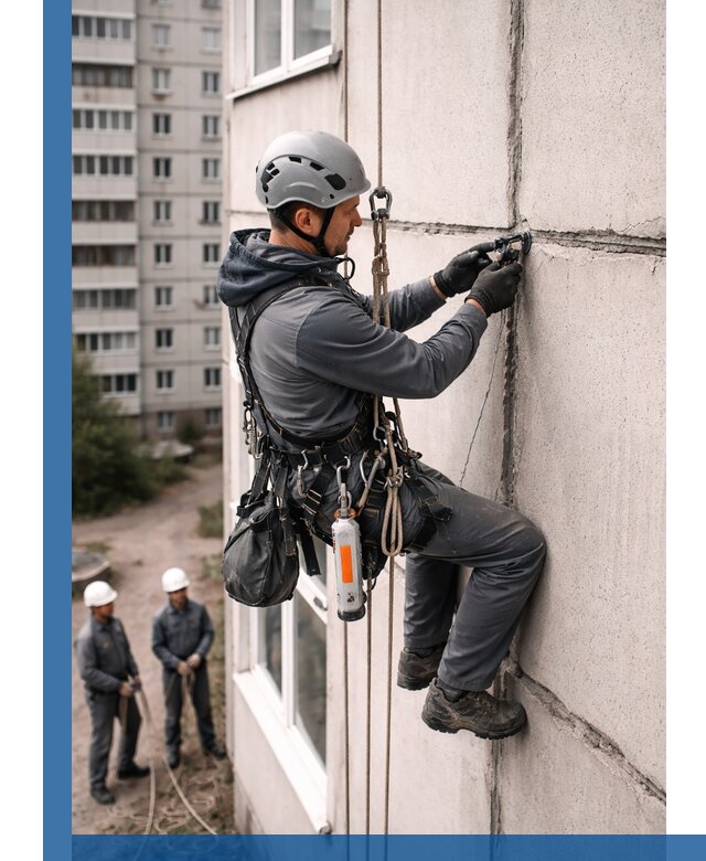 Обследование межпанельных швов и герметизация в Сестрорецке