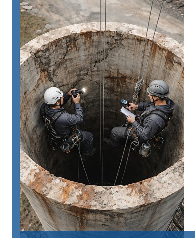 Обследование дымовой трубы: диагностика и оценка состояния в Сестрорецке